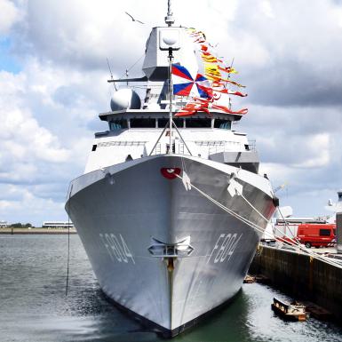 Zr.Ms. Tromp (F803). Foto door Robert Koopman