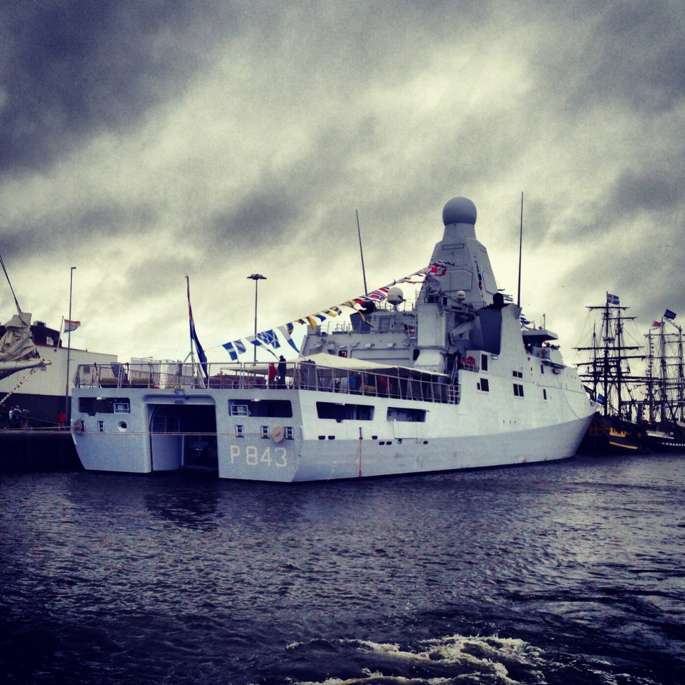 Zr.Ms. Groningen (P843). Fotograaf Robert Koopman